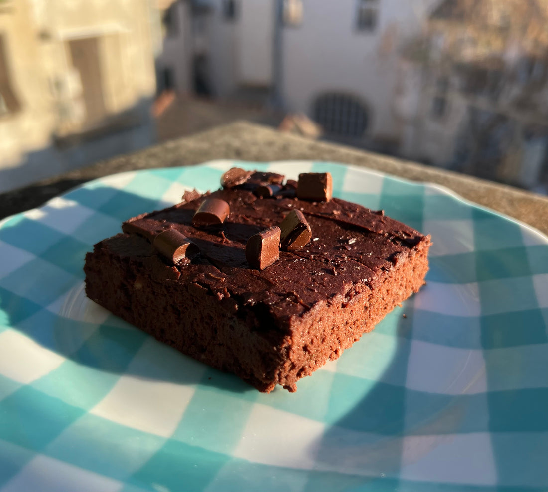 BROWNIES al CIOCCOLATO e PATATE CASTAGNOSE